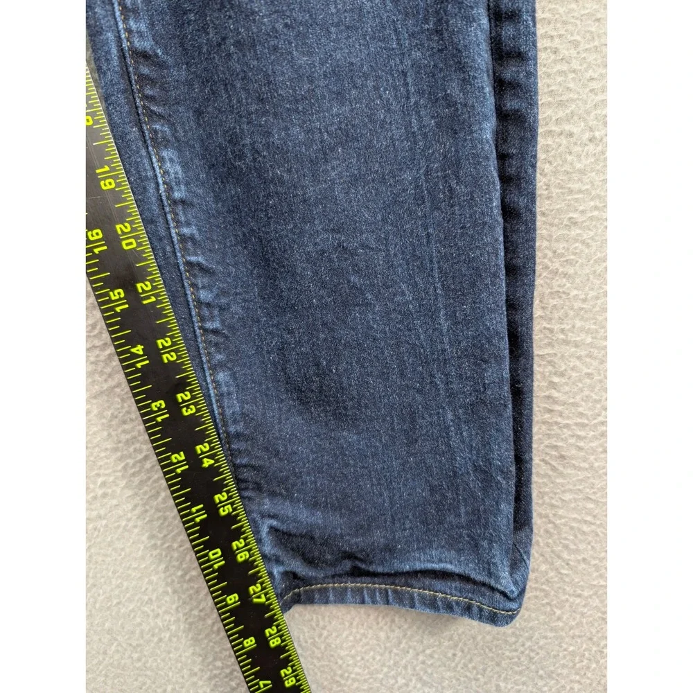 Abercrombie & Fitch Skinny Taper Stretch Denim Jeans Men's 32x32 Dark Wash Blue